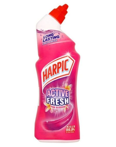 Harpic Gel 750Ml Active Fresh Pink - Image 1