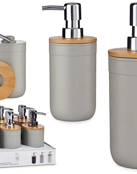 Doseador Wc Cinza C/Bambu - Image 1