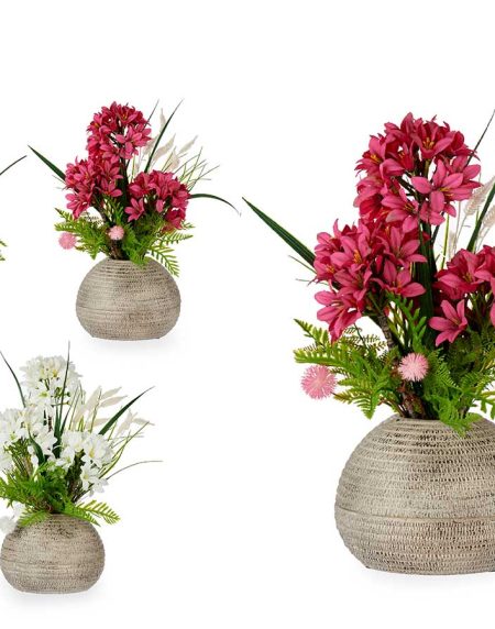 Arranjo Flores Vaso Bola 50X24 - Image 1