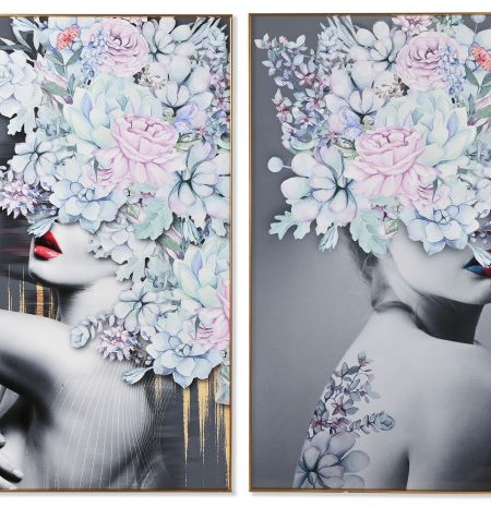 Quadro Aluminio Mdf 80X120 Raparigas - Image 1