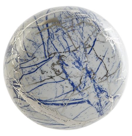 Bola Decor Porcelana 10X10 Azul - Image 1