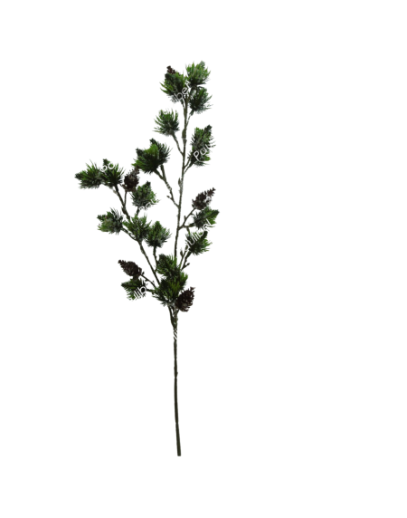 Haste Natal Pinho c/ Pinhas + Neve 70x15 - Image 1