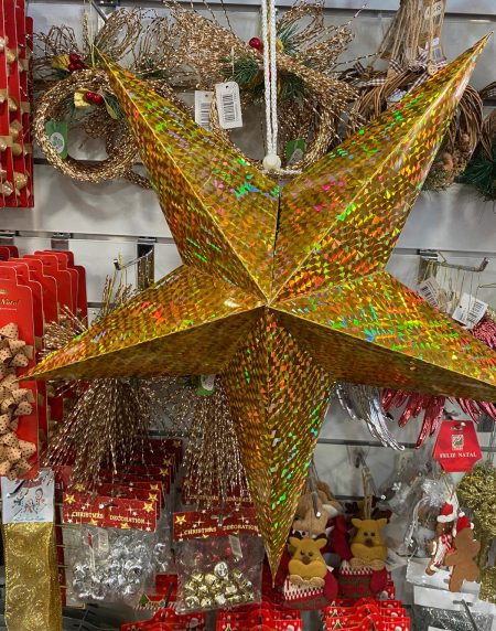 Estrela de Natal em Cartão 60x20 - Image 1