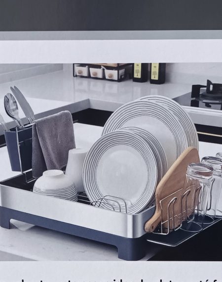 Escorredor Louça Cozinha Inox Diamond 57x31x24 - Image 3