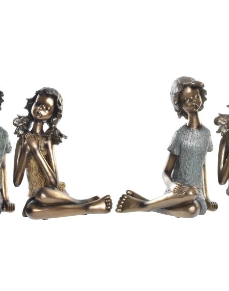 Figura Resina Meninas 17x13x22 Srt2 - Image 1