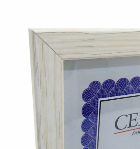 Moldura Foto A4 PVC Creme 32x23,5cm - Image 2