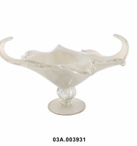 Centro de Mesa c/ Pé Murano Gondola 47x37x25cm - Image 1