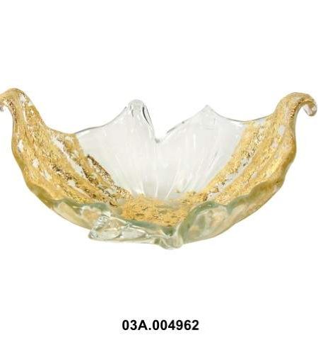 Centro de Mesa Murano Eros Ouro 34x16cm - Image 1