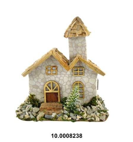 Casa de Natal Cartão Decorada 18X14X19Cm - Image 1