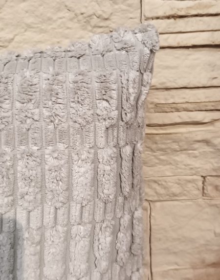 Almofada Decorativa 45X45 Relevo Cinza 77407 - Image 2