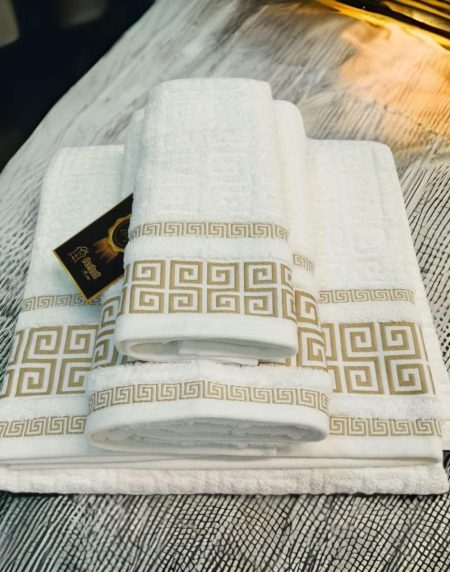 Jogo de Banho Felpo 3Pcs Supreme 600Gr Branco - Image 1