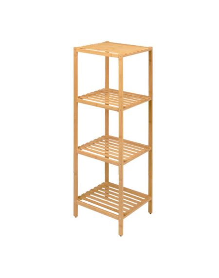 Estante Bambu 4 Prat.Natural 32X33X108 - Image 3