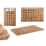 Tapete tecido pelos ondas suave para casa de banho e quarto Eurokasa