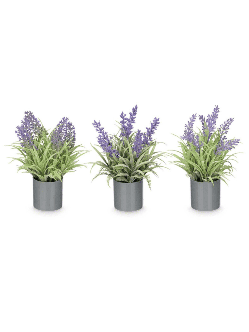Centro de Flores Lavanda com Vaso para decoração de interiores Eurokasa