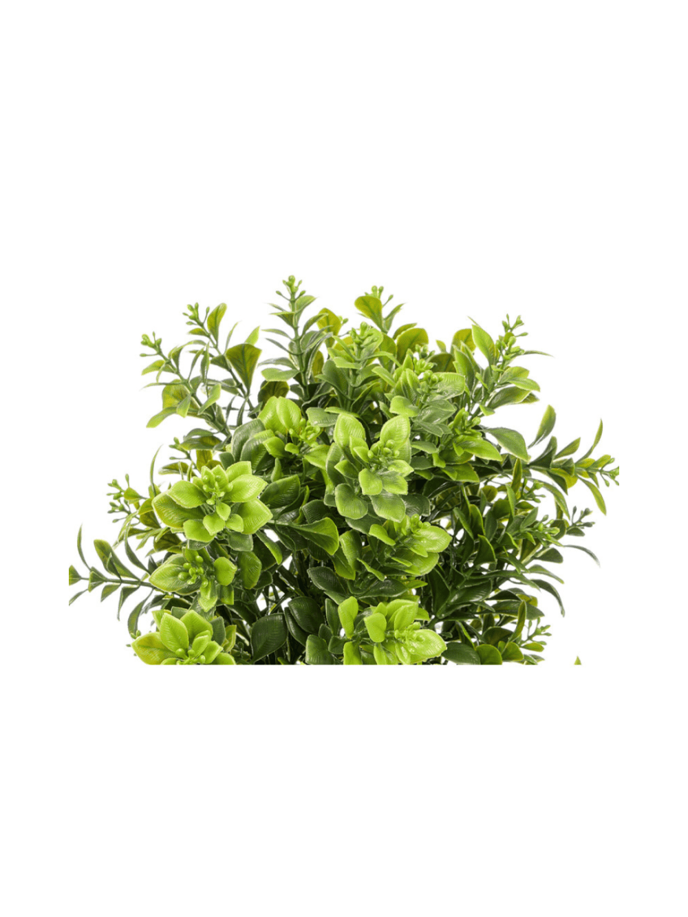 Planta artificial com vaso folhagem verde realista para decoração de interiores Eurokasa