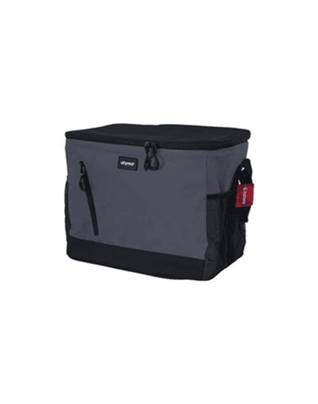 Saco térmico para picnic em cinza de 25L com bolsos exteriores Eurokasa