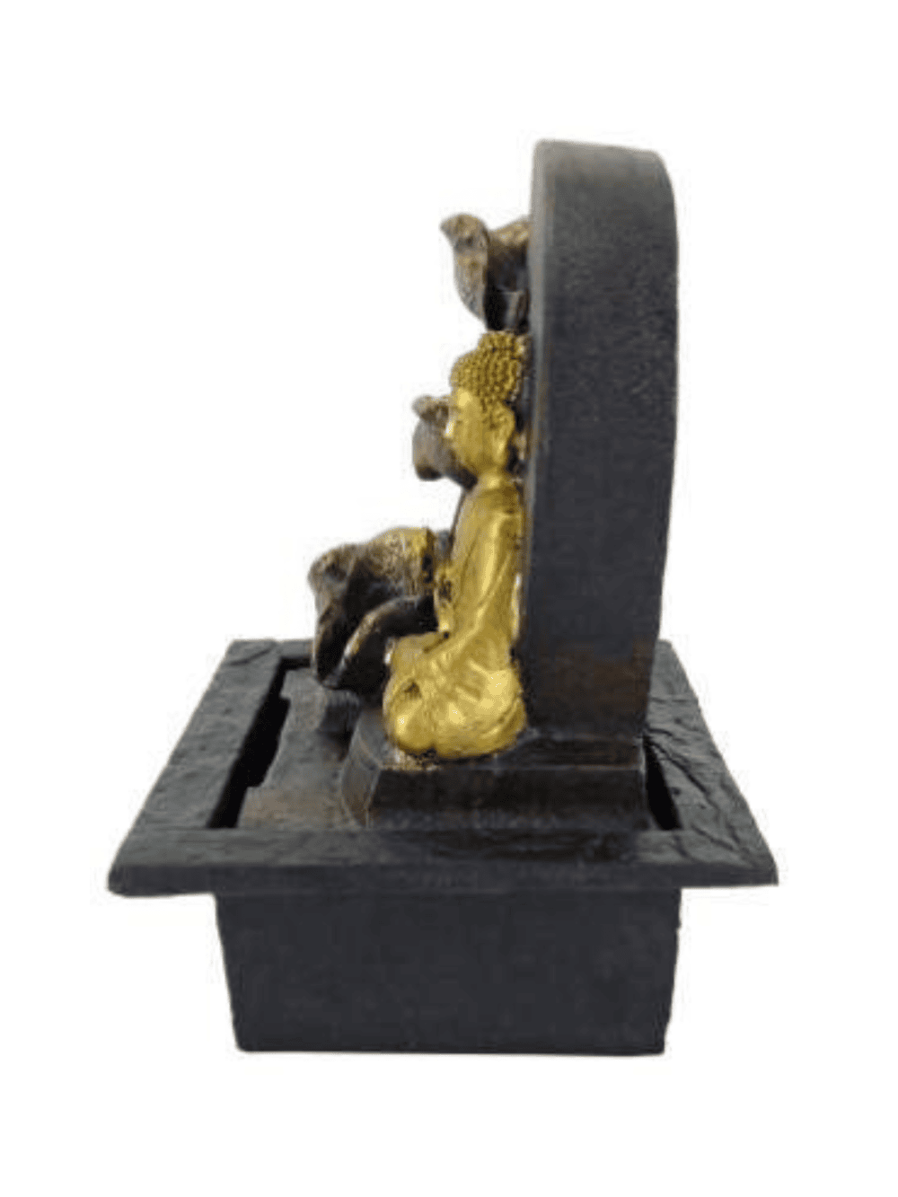 Fonte de água decorativa Buda com luz led para interior Eurokasa