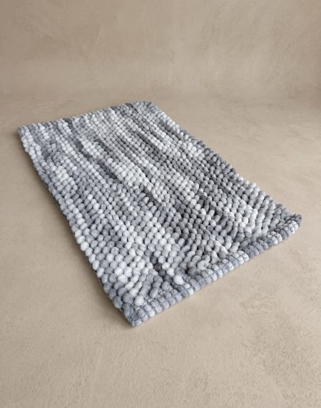 Tapete em chenille bicolor dc107 Eurokasa