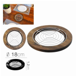 Base para quentes em metal branco Minaia da Eurokasa