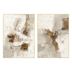 Quadro pintura abstrata ps 102x143 cm Eurokasa